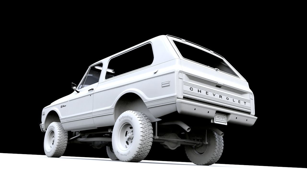 Chevy K5 Blazer 1970 3D model_17