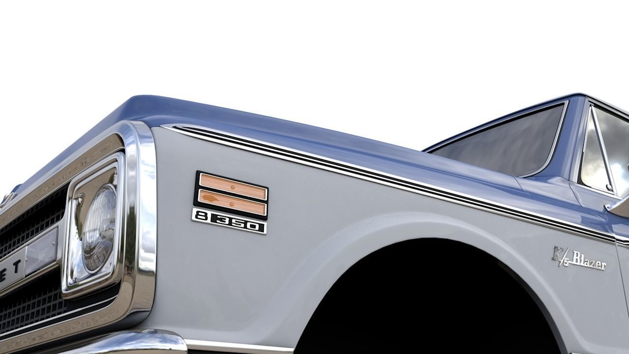 Chevy K5 Blazer 1970 3D model_13