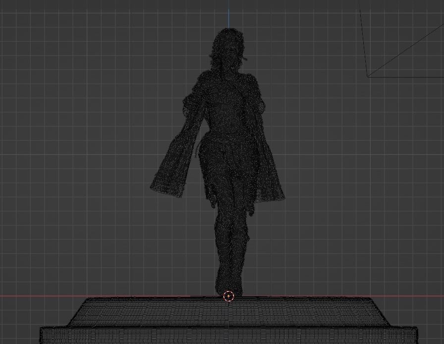 Daizy From Rivels Low-poly 3D model_7