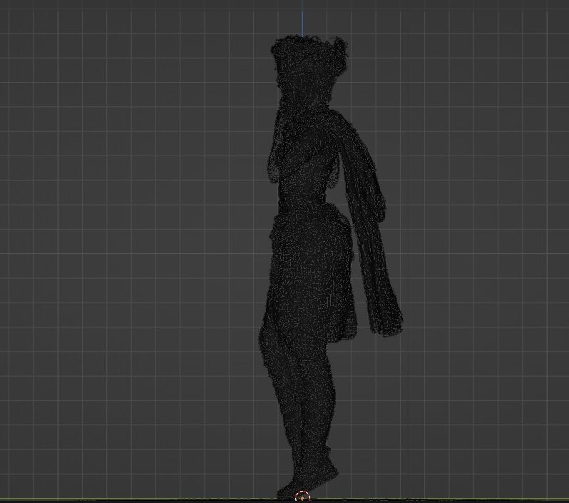 Daizy From Rivels Low-poly 3D model_6