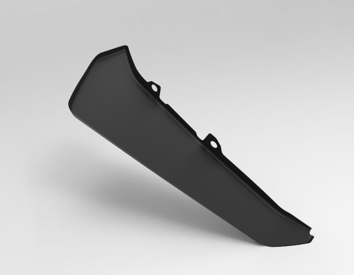 RADIATOR GUARD MT09 2020 PROTEZIONE RADIATORE LATERALE COVER 3D model_4