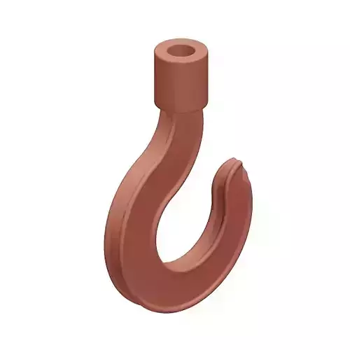 Plastic Crane Hook 3D model