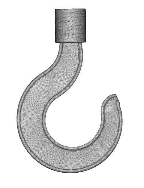 Plastic Crane Hook 3D model_5