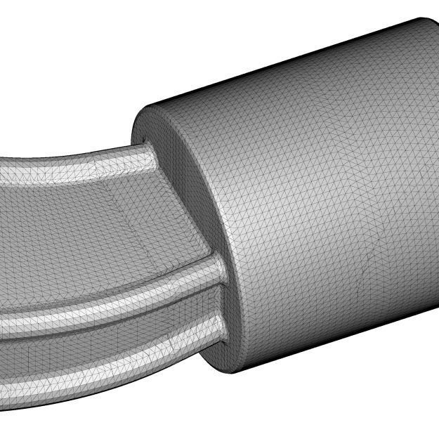 Plastic Crane Hook 3D model_7