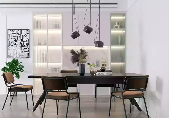 table and combination Modern chair