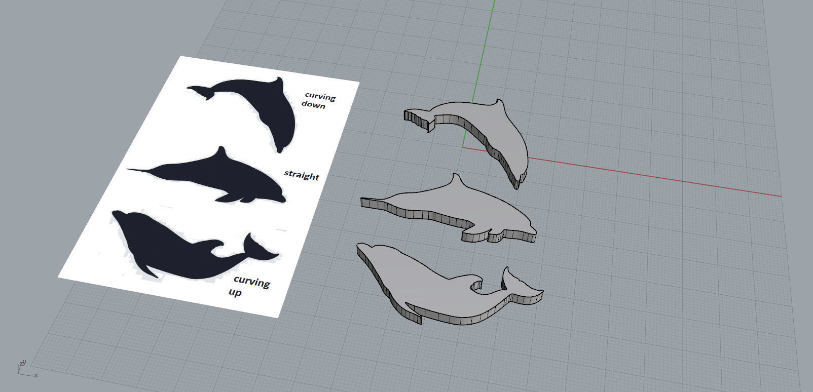 dolphin 3D print model_1
