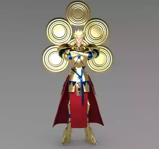 Gilgamesh Fate 3D print model