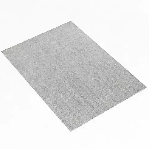 Restoration Hardware Ceta Rug - Silver