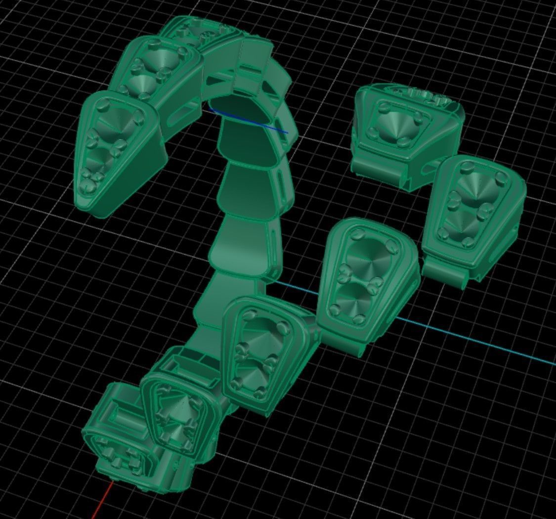 rings 3D print model_6