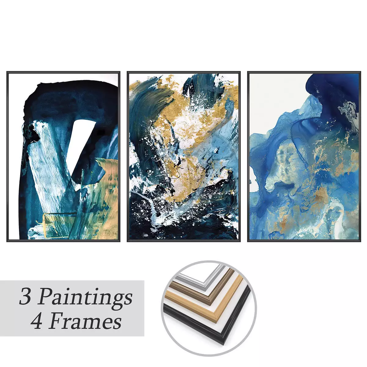 Wall Art Set 4146 3D model_0