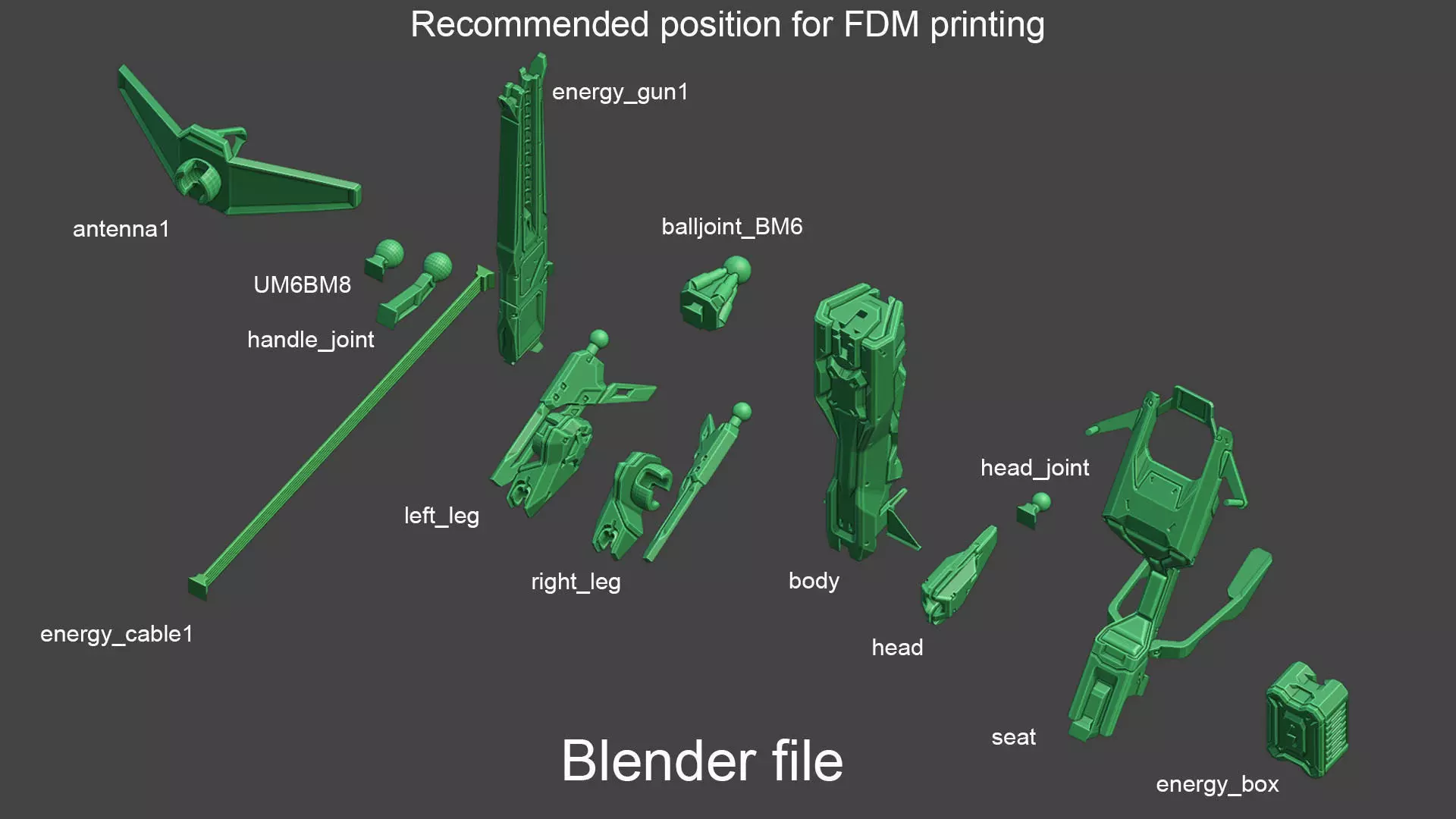 ALPHASCOUT robot dog toy 3D print model_3
