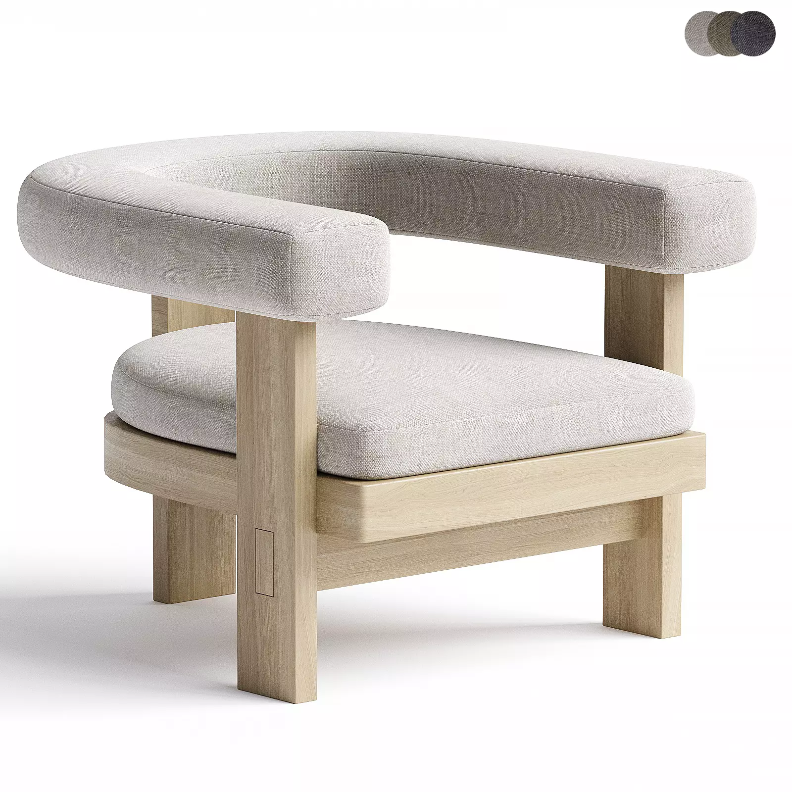 Armchair Siglo Moderno Silla Pista 3D model