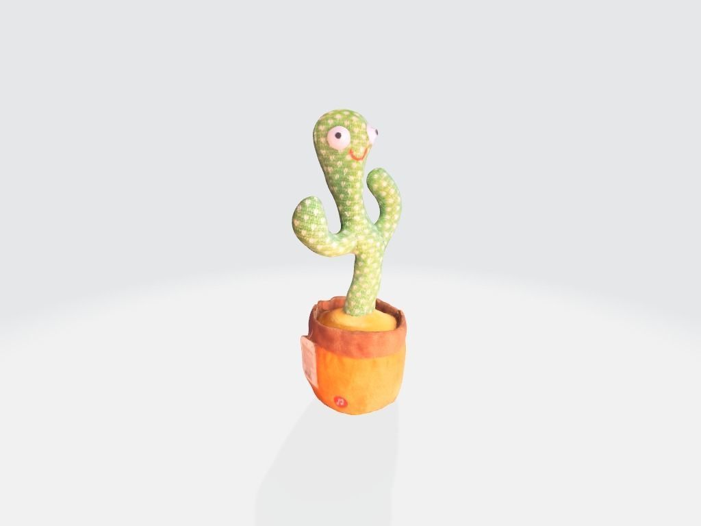 Wild Cactus Toy - Scanned 3D model_1