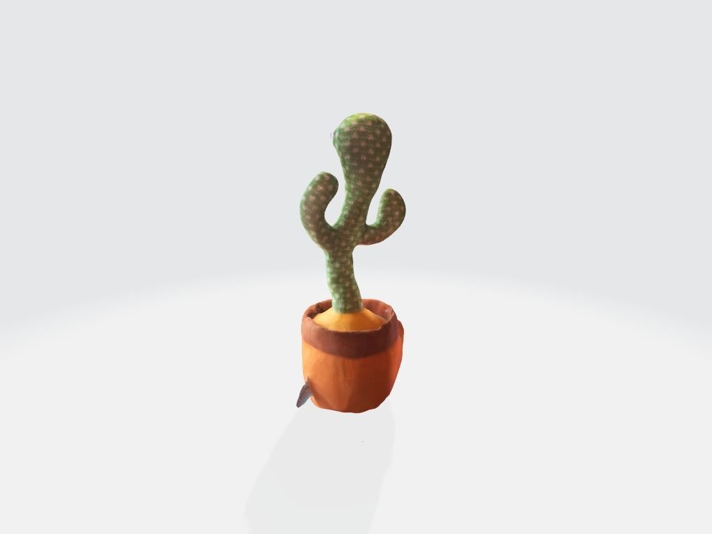 Wild Cactus Toy - Scanned 3D model_4
