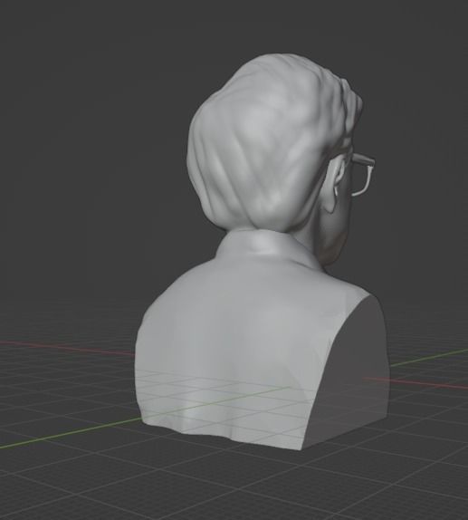 Woody Allen 3D print model_16