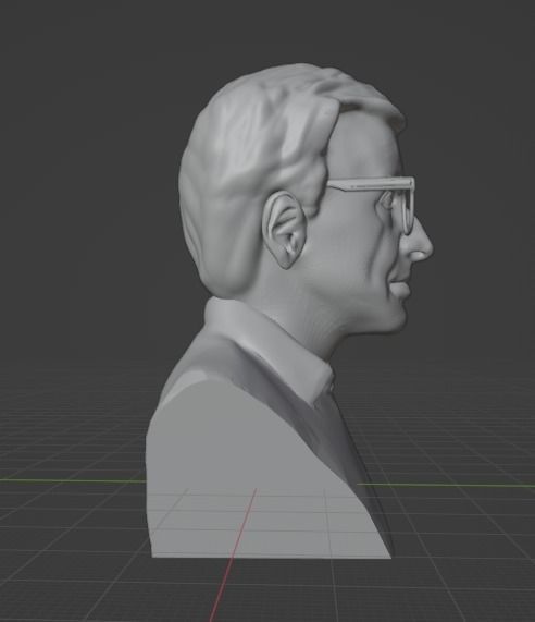 Woody Allen 3D print model_15