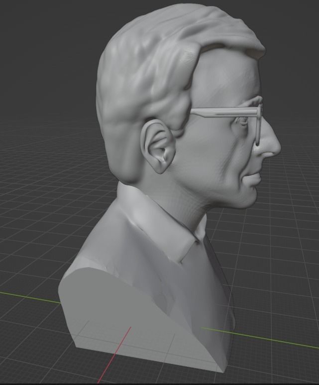 Woody Allen 3D print model_14