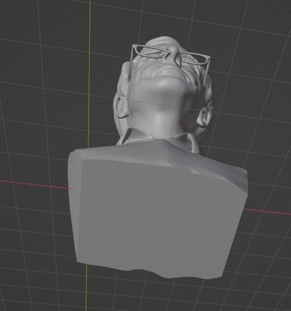 Woody Allen 3D print model_4