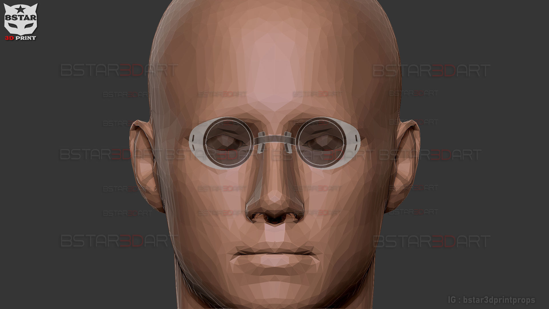 Nanami Glassess - Jujutsu Kaisen Cosplay 3D print model_12