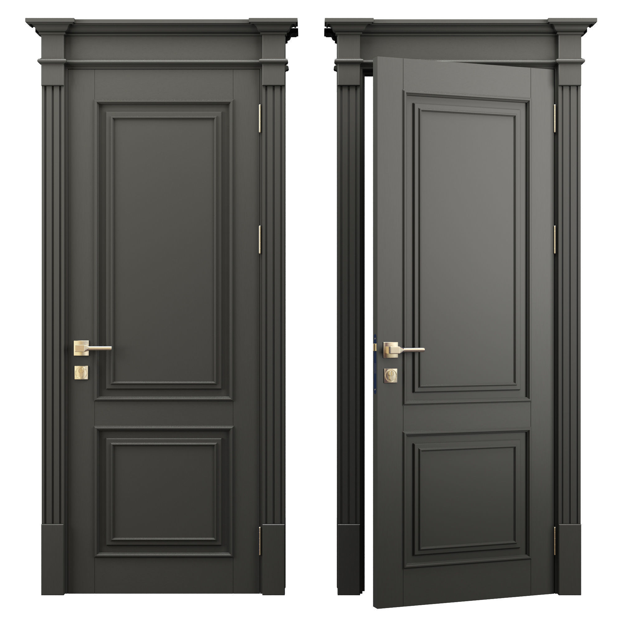 Doors collection 1 3D model_15