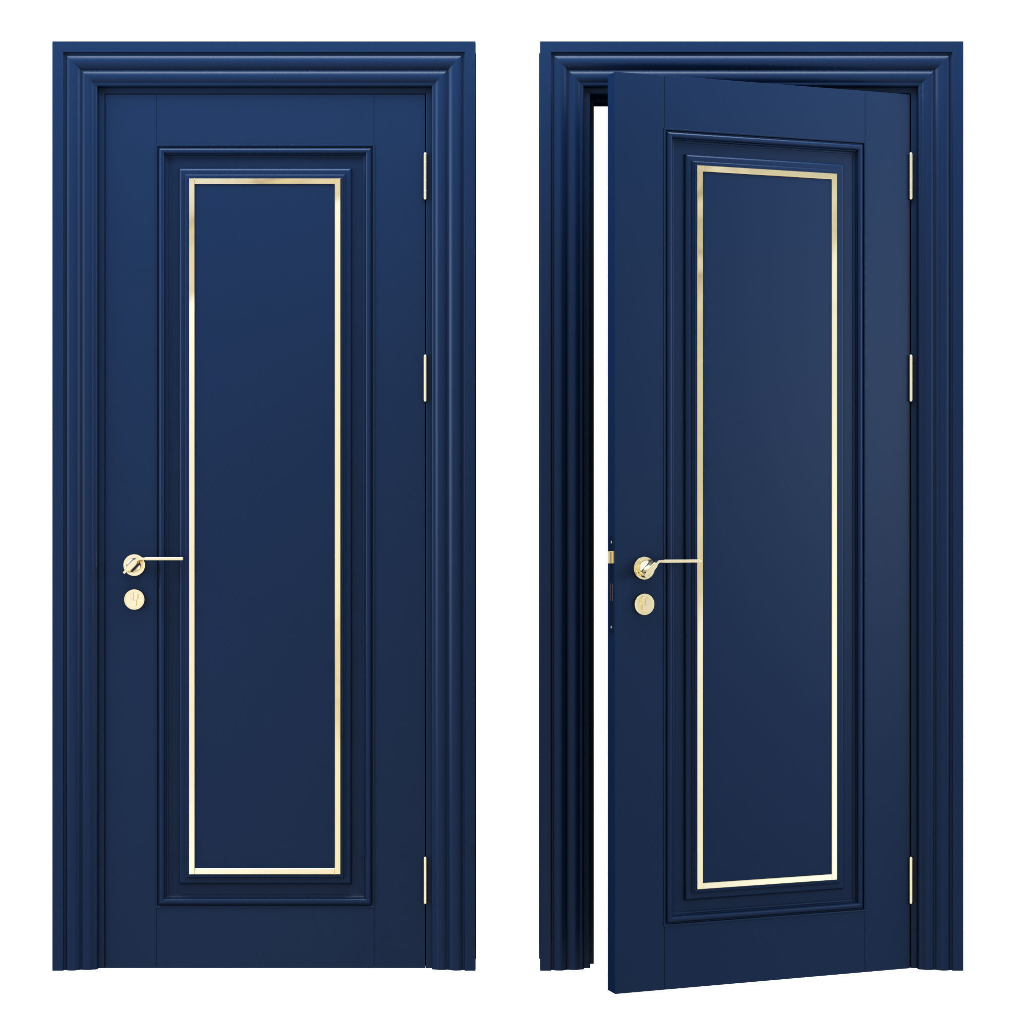 Doors collection 1 3D model_19