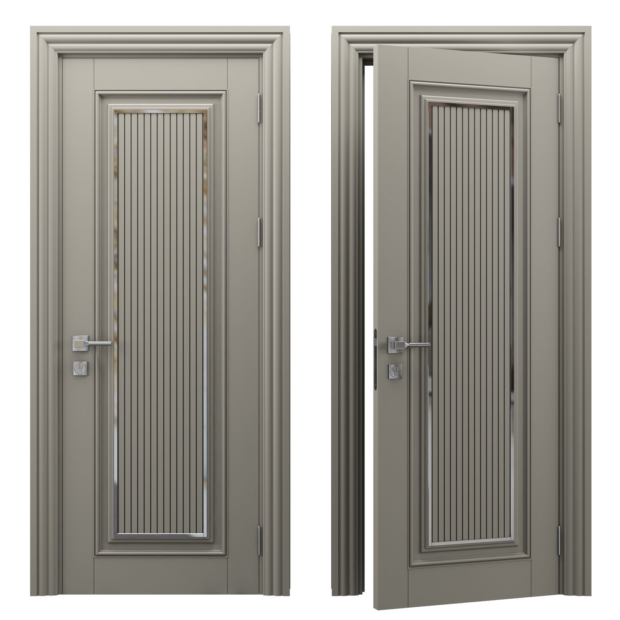 Doors collection 1 3D model_1