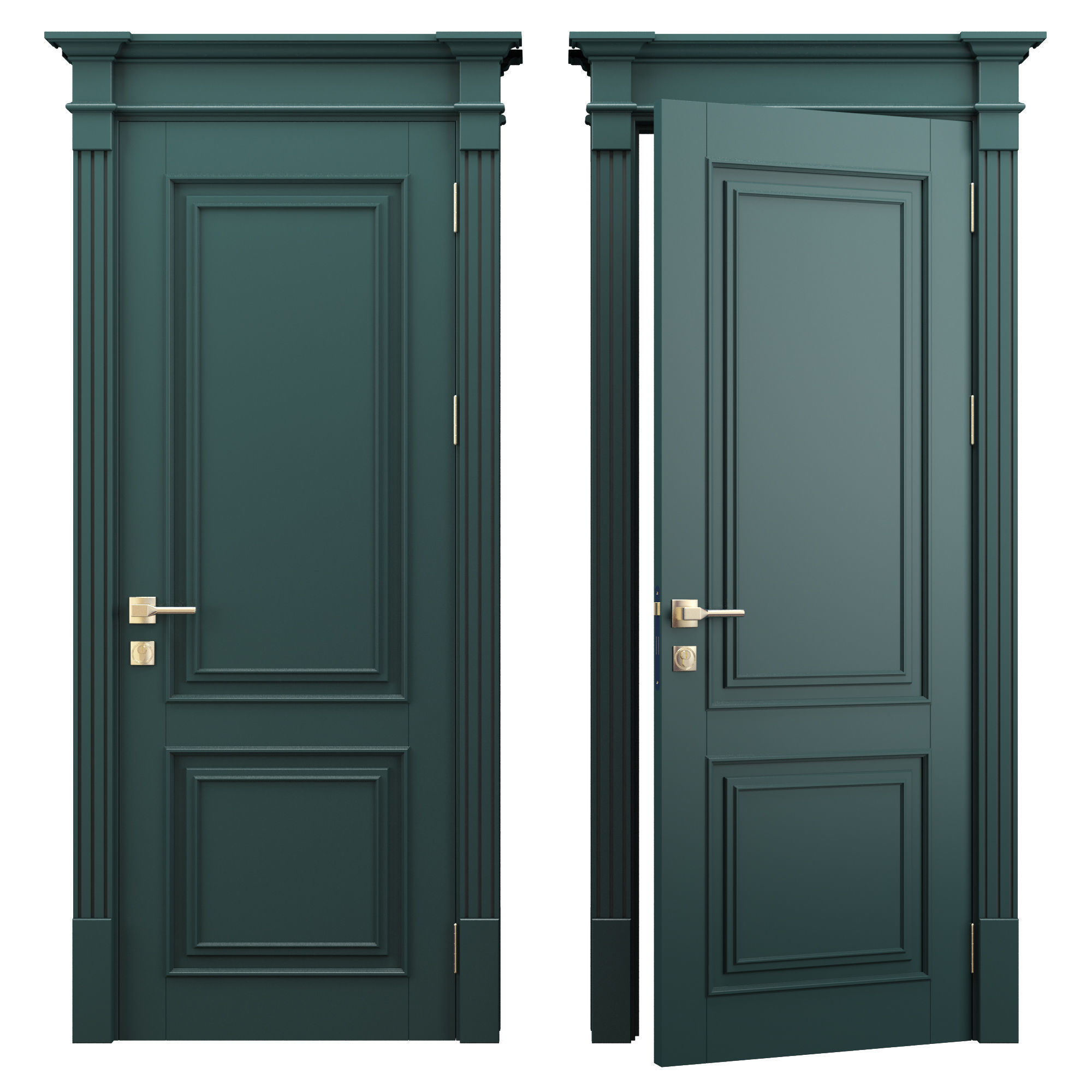 Doors collection 1 3D model_13