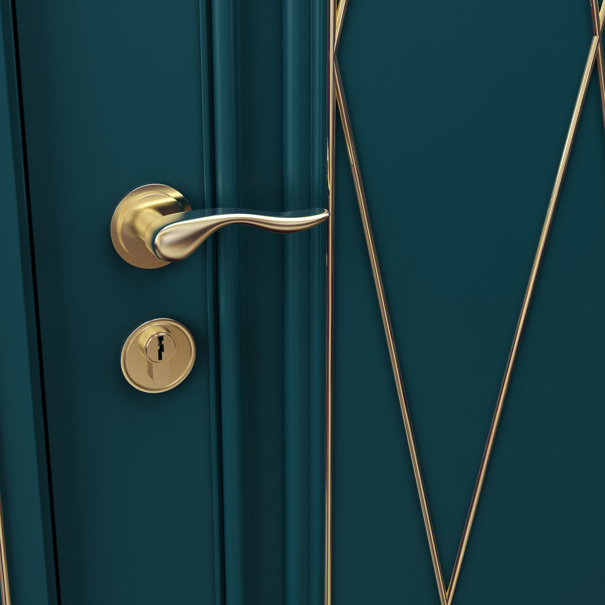 Doors collection 1 3D model_8