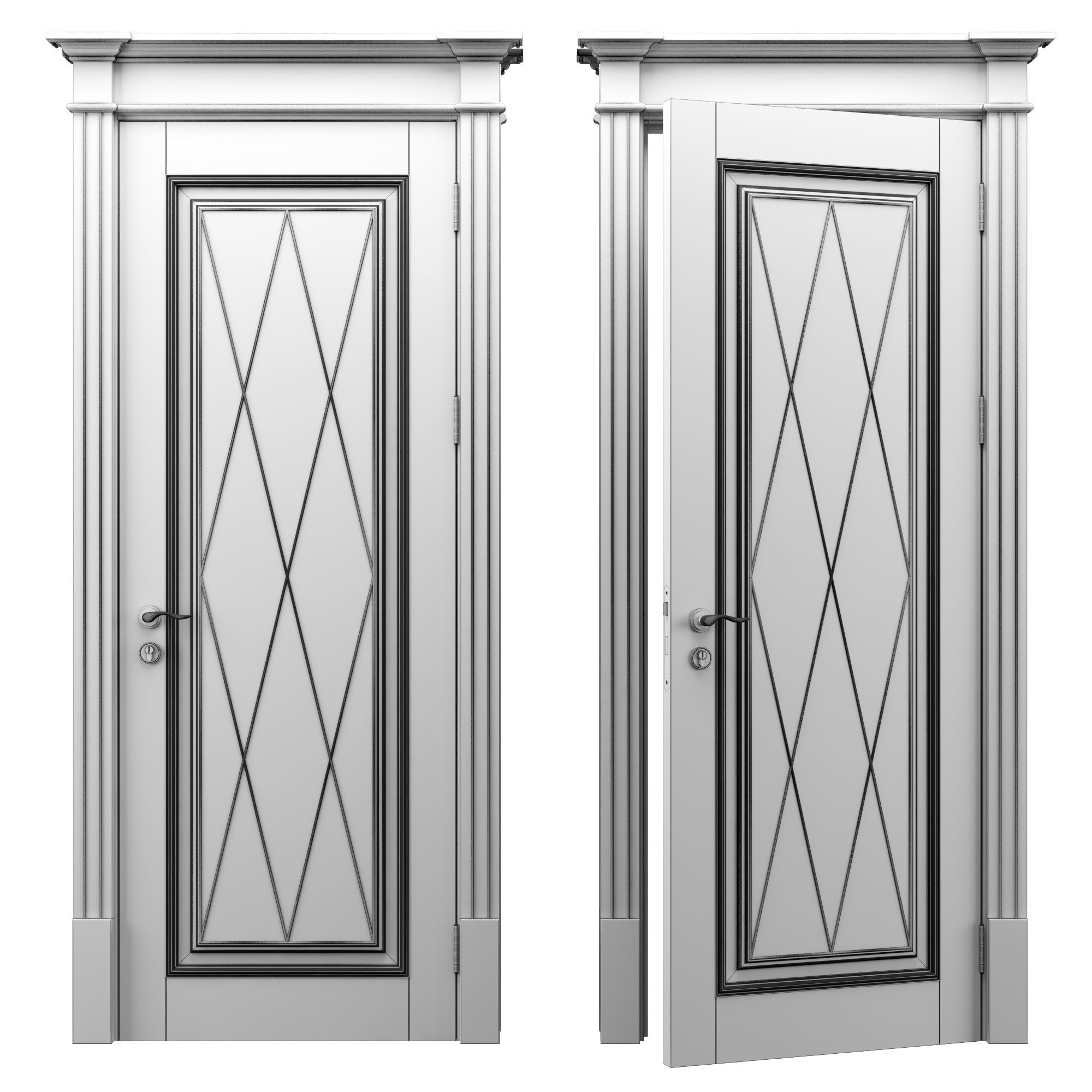 Doors collection 1 3D model_11