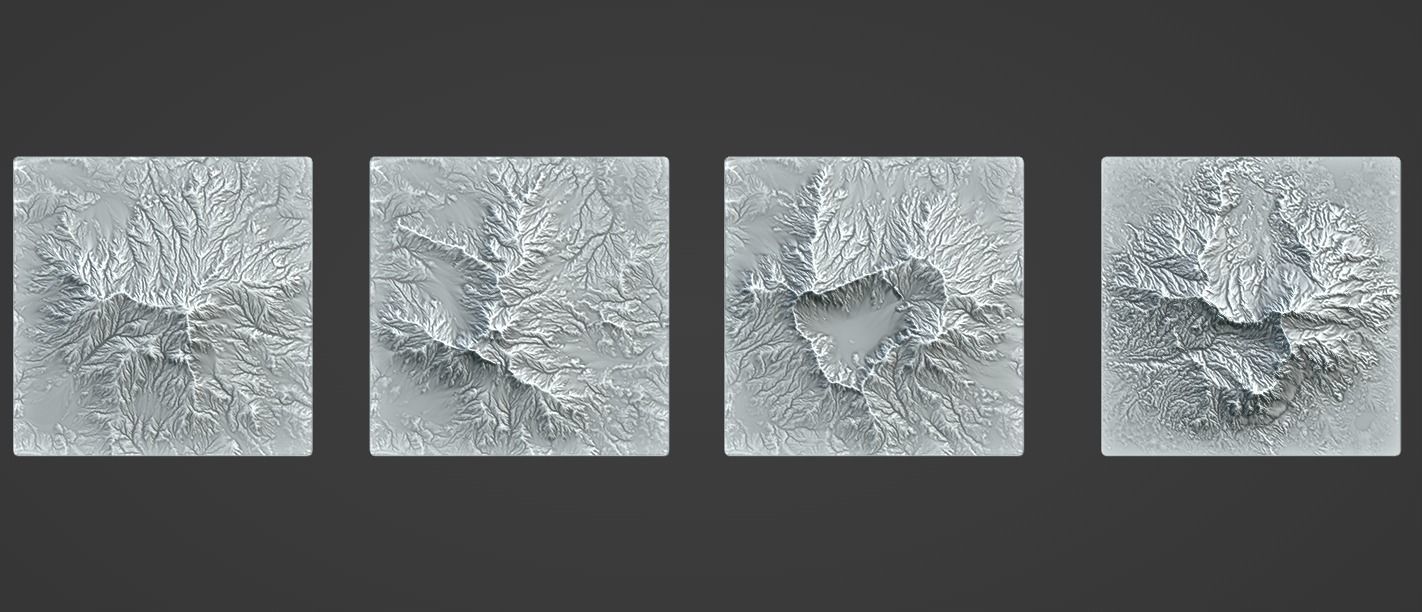 hyper realistic large scale  landscape 3D model_5