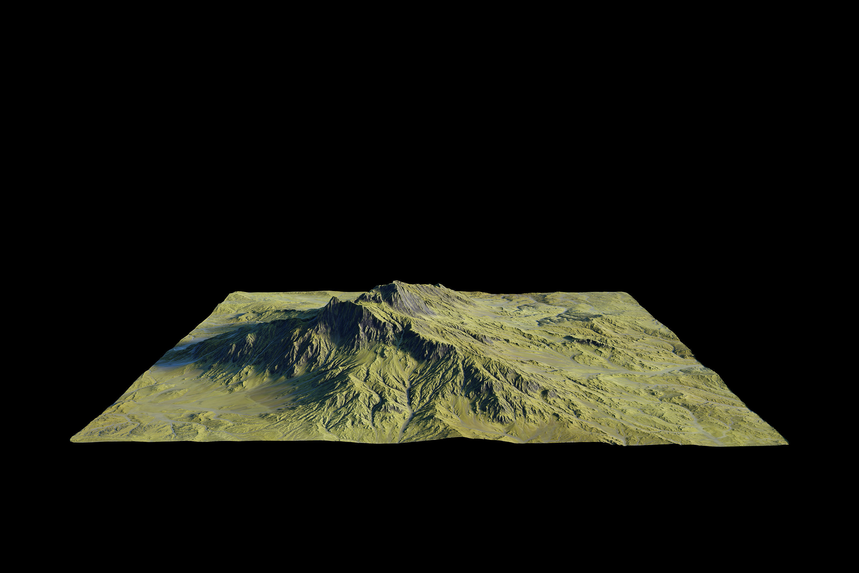 hyper realistic large scale  landscape 3D model_1