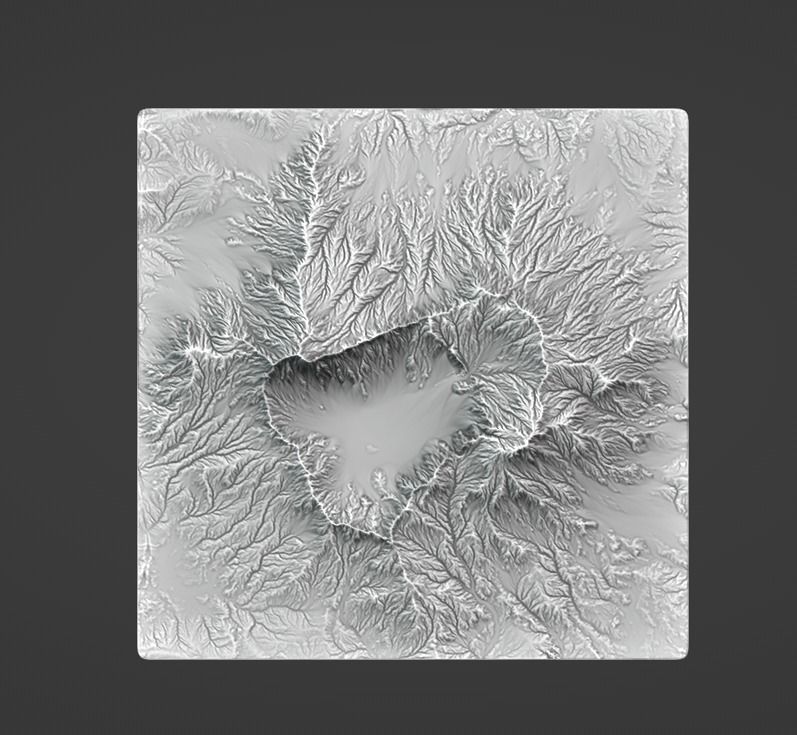 hyper realistic large scale  landscape 3D model_11