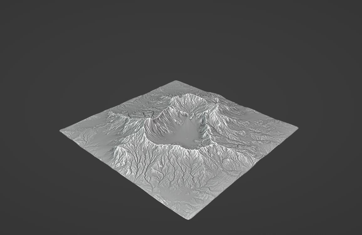 hyper realistic large scale  landscape 3D model_10