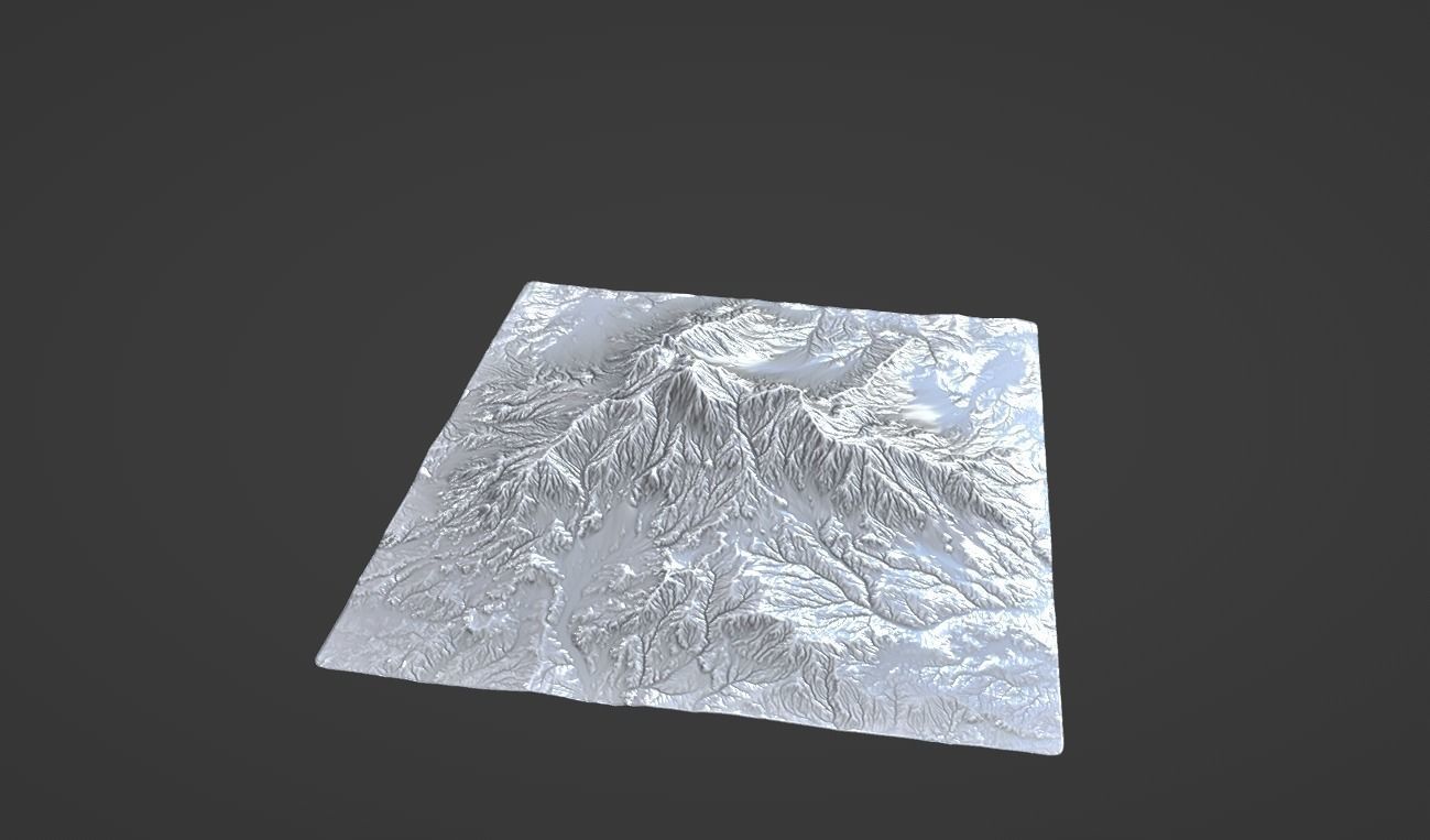 hyper realistic large scale  landscape 3D model_7