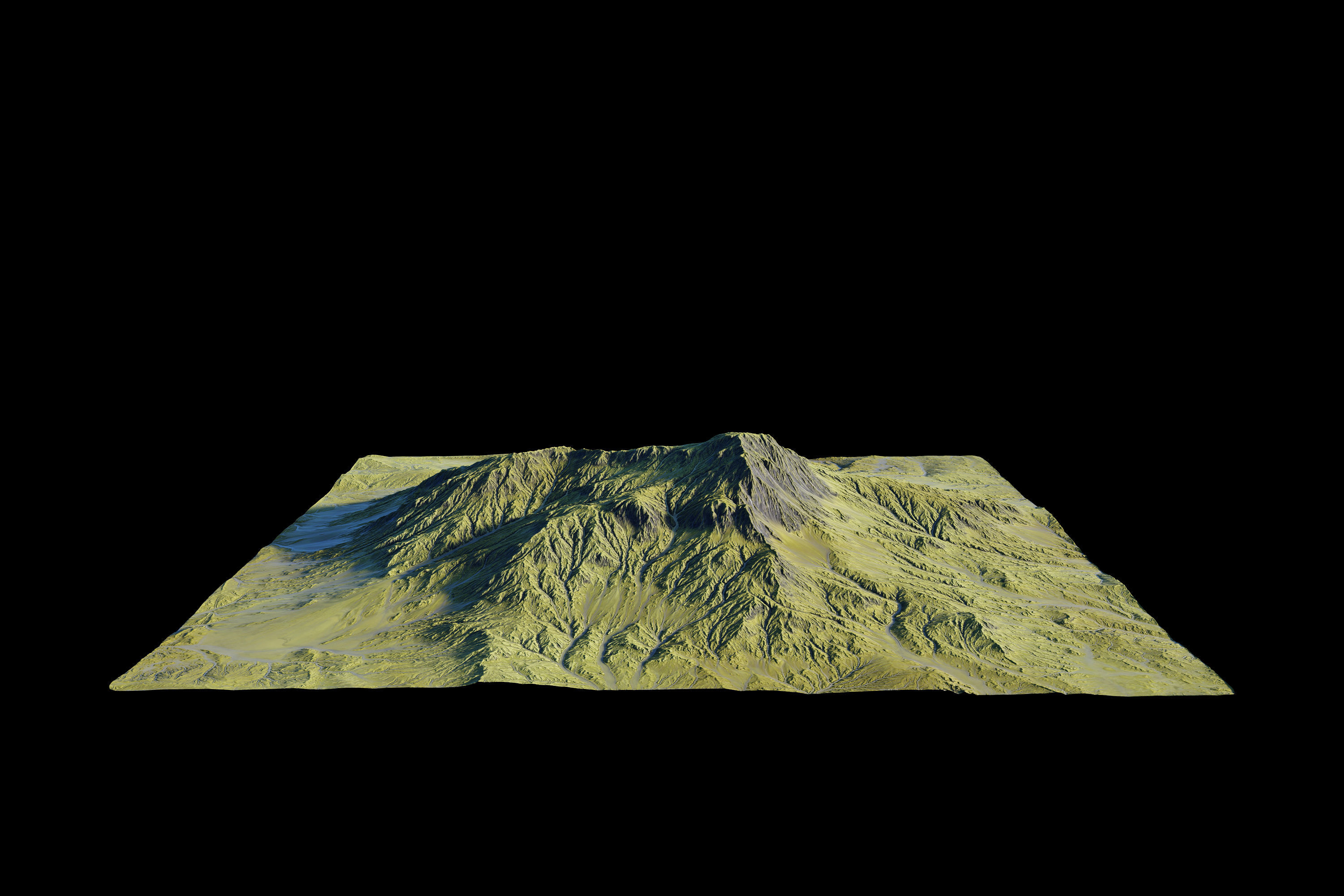 hyper realistic large scale  landscape 3D model_3