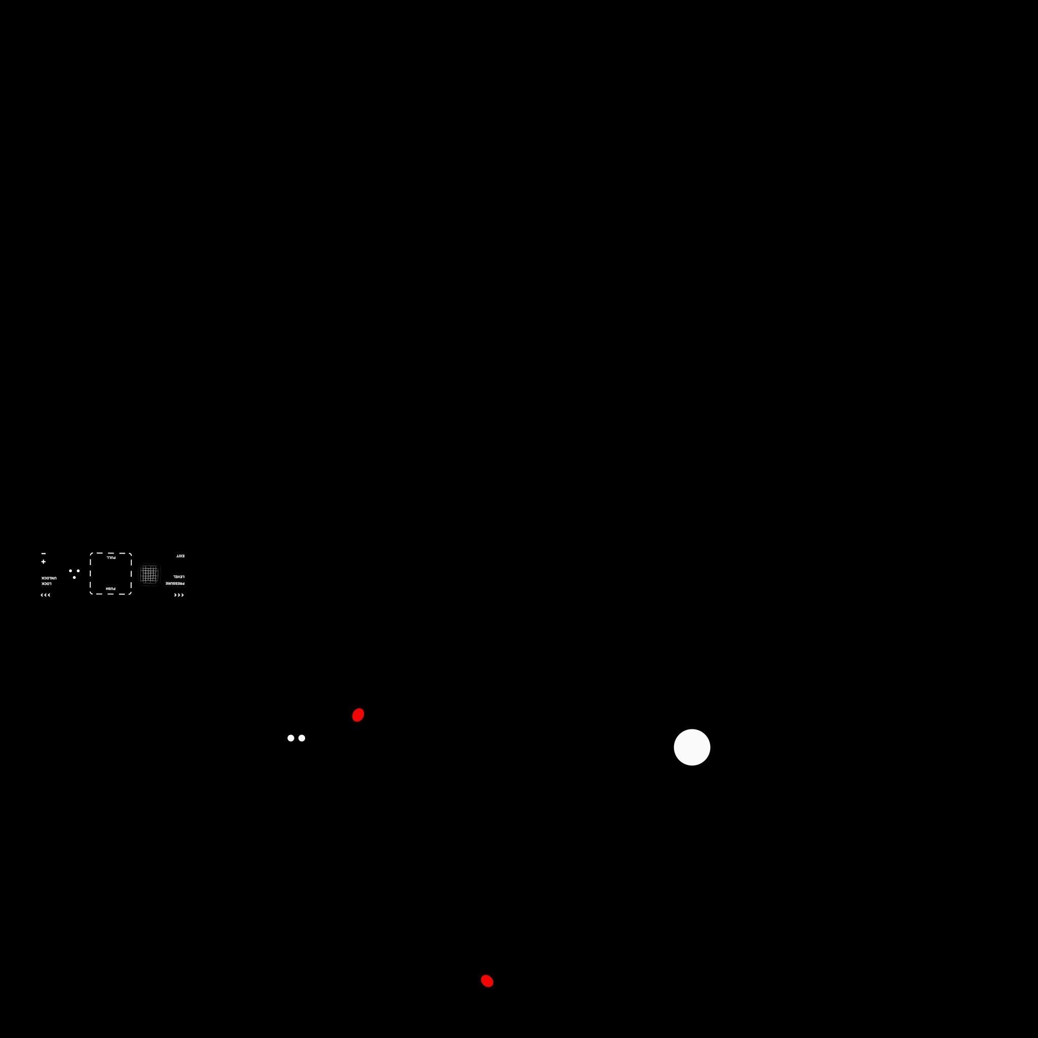 Robotic Hand A04 Red - Machinery Industrial Design Low-poly 3D model_26