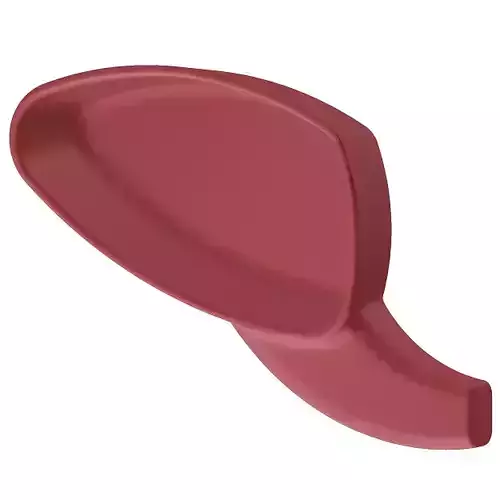 Plastic Car Mirror Cover 3D model