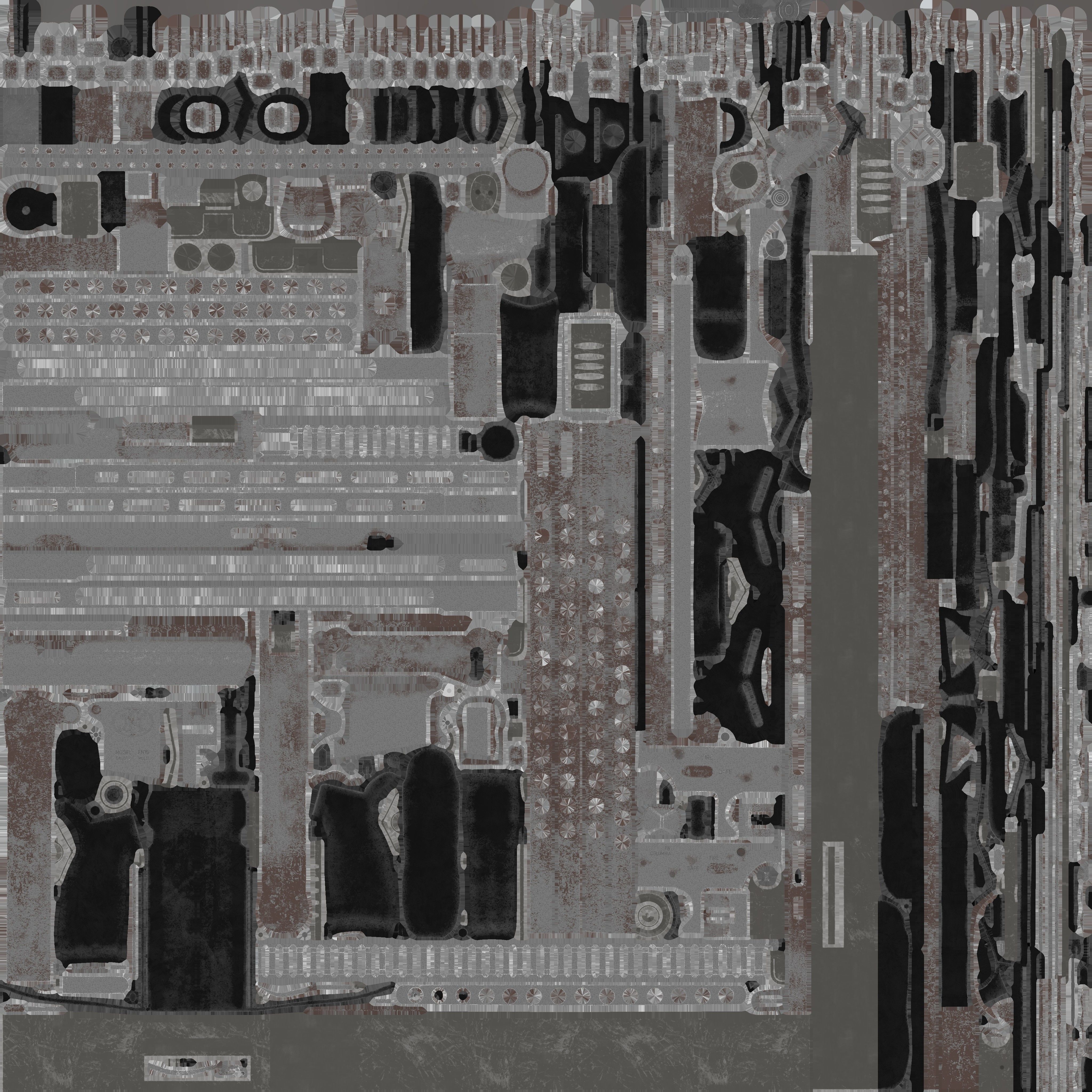 FN 15 TAC3 Tactical Rifle Low-poly 3D model_11
