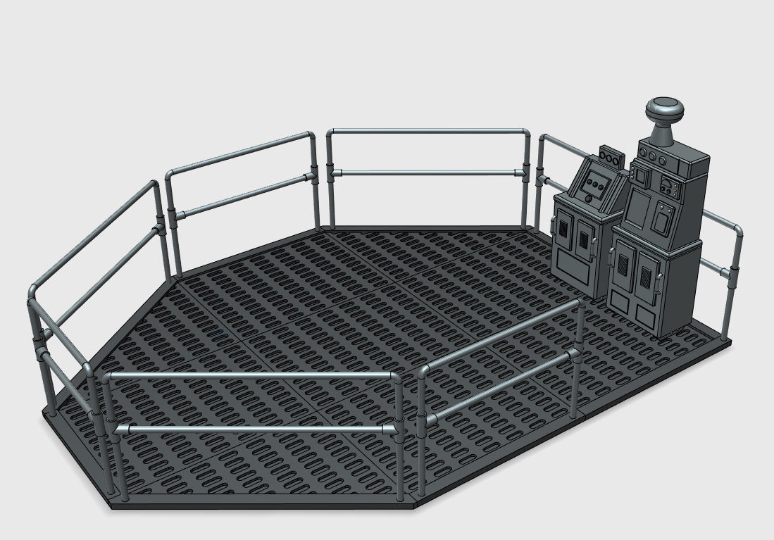 Batman Batcave Computer 1989 3D print model_10