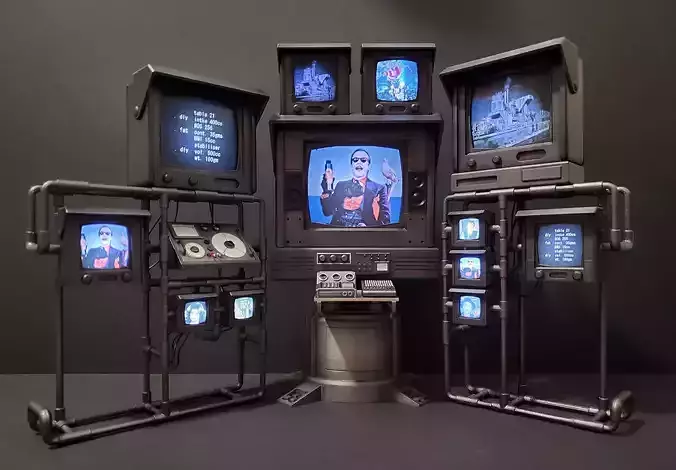 Batman Batcave Computer 1989 3D print model