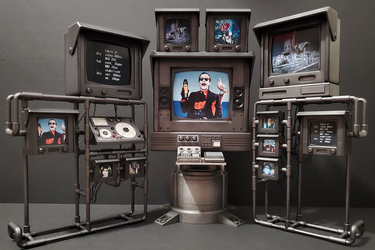 Batman Batcave Computer 1989 3D print model_1