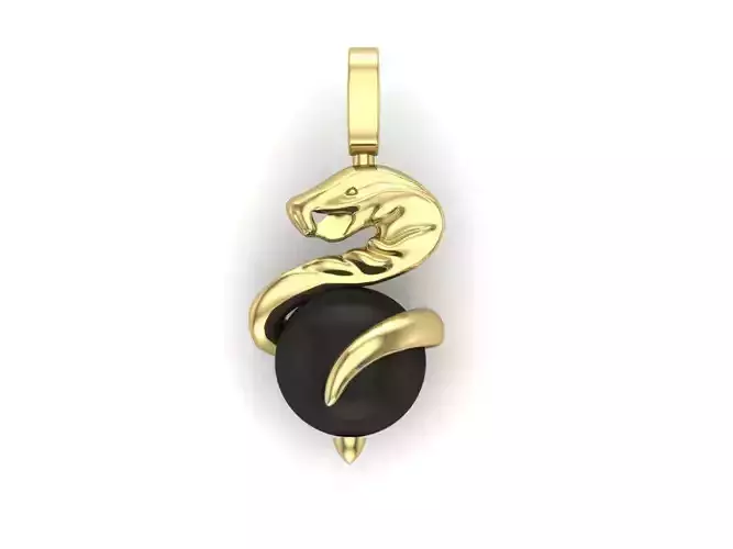 snake pendant
