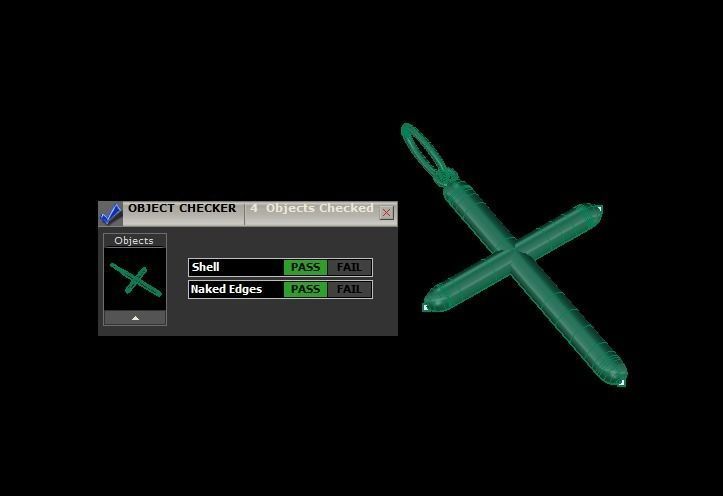 PENDANT 3D print model_3