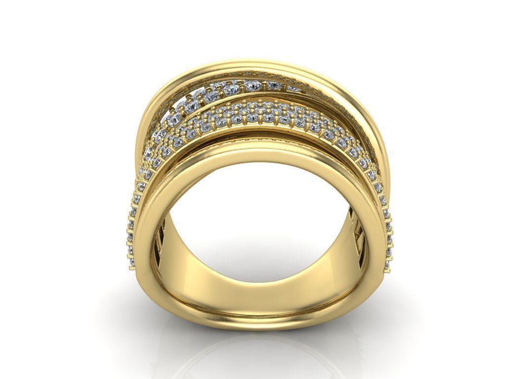 beautiful ring 3D print model_2