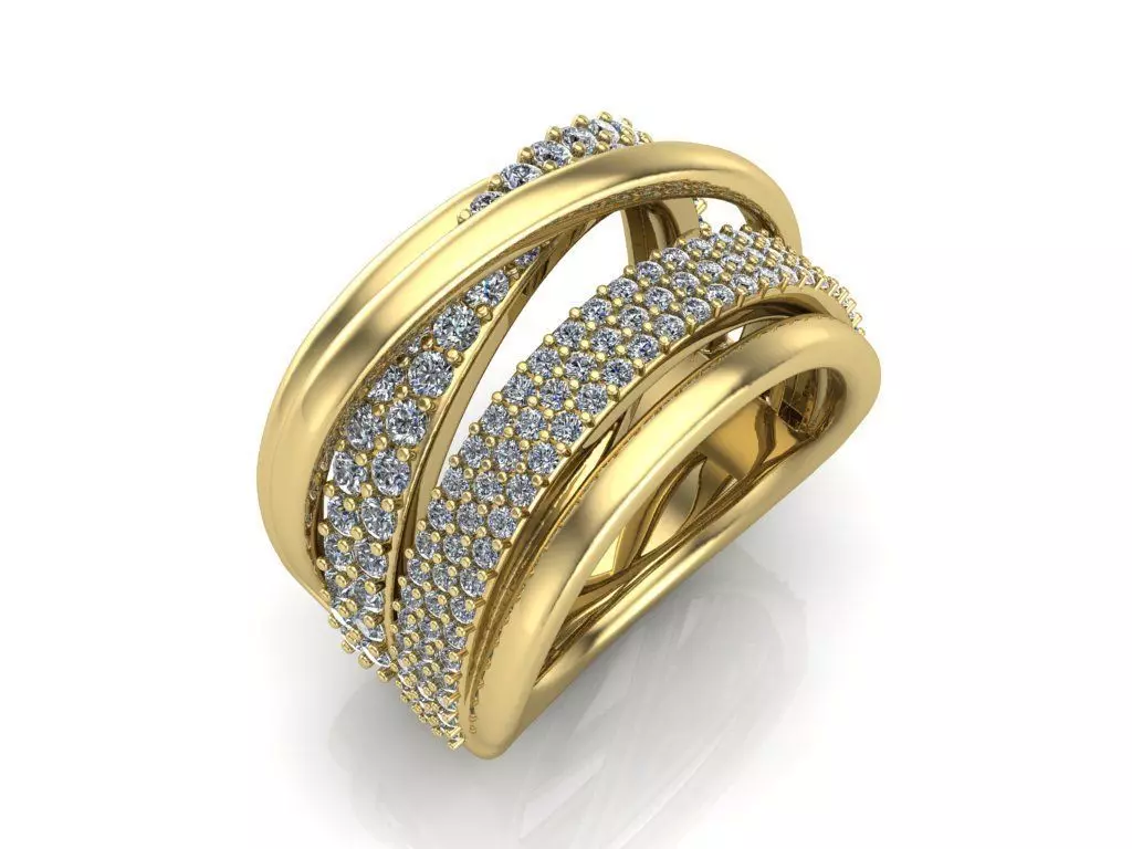 beautiful ring 3D print model_0