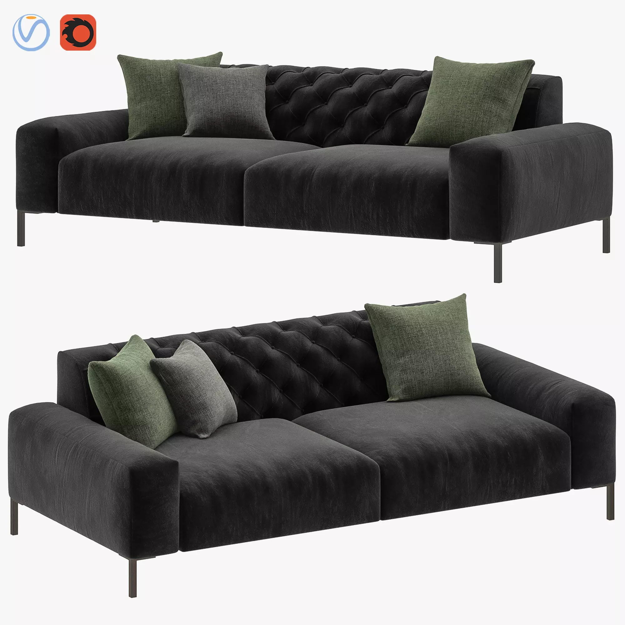 BOSTON Sofa - PIANCA 3D model