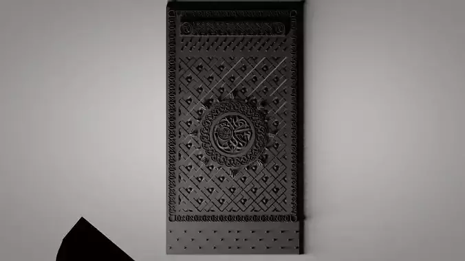Nabawi Door Relief 3D model