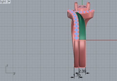 Blue and white diamond stone ring 3654 3D print model 3D print model_6