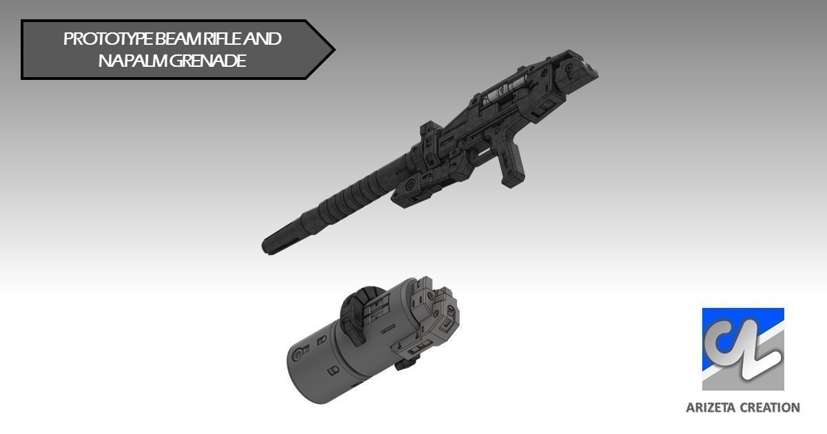 ARIZETA CREATION MOBILE SUITS RX-78-01 LEG SECTION 3D print model_4