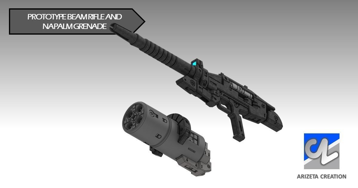 ARIZETA CREATION MOBILE SUITS RX-78-01 LEG SECTION 3D print model_5